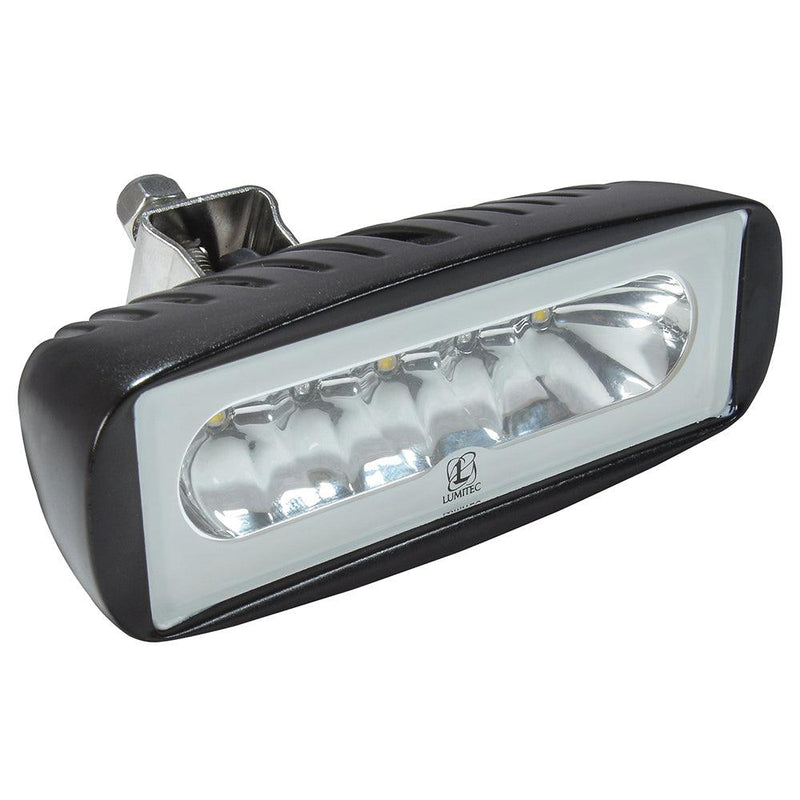 Lumitec Caprera2 - LED Flood Light - Black Finish - 2-Color White/Red Dimming [101218] - Wholesaler Elite LLC