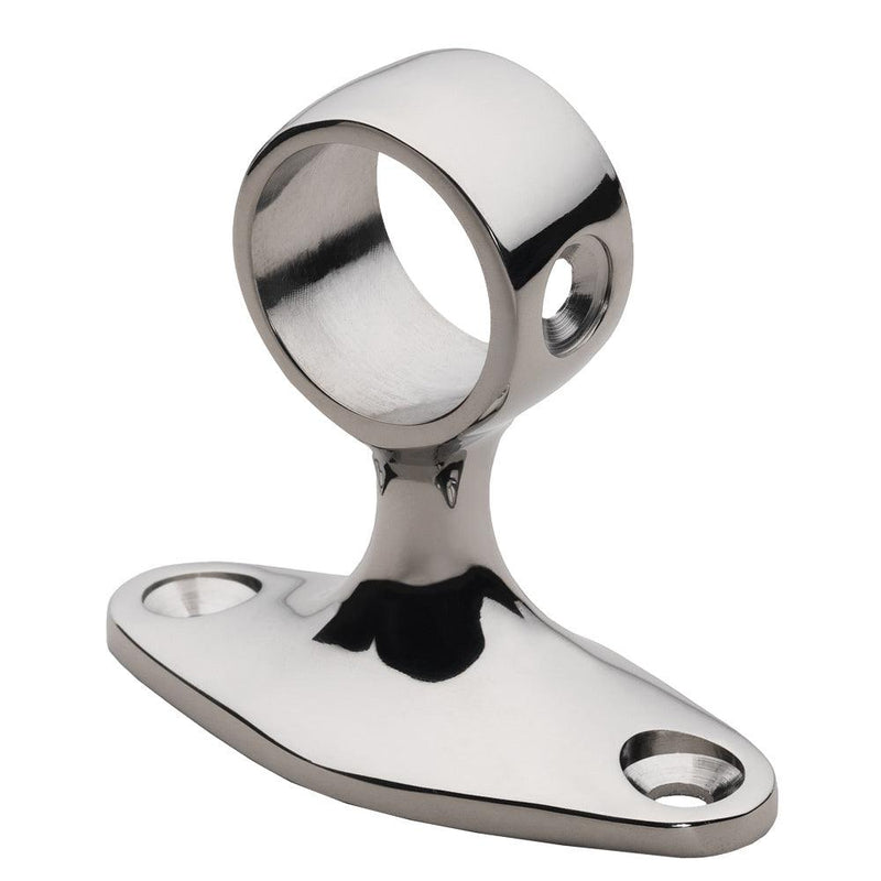 Whitecap 90 Degree Handrail Stanchion - Center - 316 Stainless Steel - 7/8" Tube O.D. [6279C] - Wholesaler Elite LLC