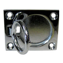 Whitecap Flush Pull Ring - CP/Brass - 2" x 2-1/2" [S-3362C] - Wholesaler Elite LLC