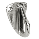 Whitecap Fender Hook - CP/Brass - 1-9/16" x 1-3/16" [S-977C] - Wholesaler Elite LLC