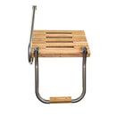 Whitecap Teak Swim Platform w/Ladder f/Outboard Motors [60902] - Wholesaler Elite LLC