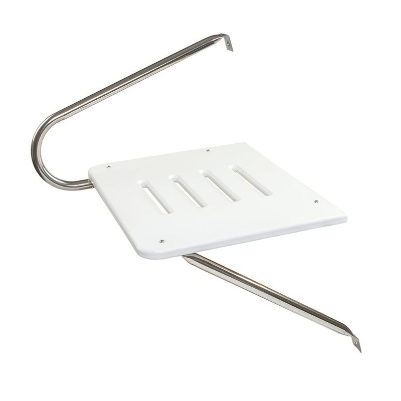 Whitecap White Poly Swim Platform f/Outboad Motors [67900] - Wholesaler Elite LLC
