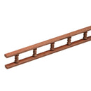 Whitecap Teak Standard Pin Rail - 5' [60705] - Wholesaler Elite LLC