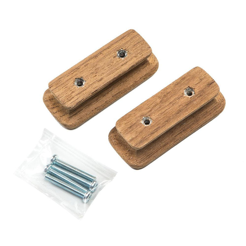 Whitecap Teak Rectangular Drawer Knob - 2-3/4"L - 2 Pack [60131-A] - Wholesaler Elite LLC
