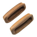 Whitecap Teak Rectangular Drawer Pull - 3-1/4"L - 2 Pack [60135-A] - Wholesaler Elite LLC