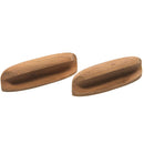 Whitecap Teak Oval Drawer Pull - 4"L - 2 Pack [60147-A] - Wholesaler Elite LLC