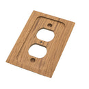 Whitecap Teak Outlet Cover/Receptacle Plate [60170] - Wholesaler Elite LLC