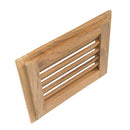Whitecap Teak Louvered Insert - 7-1/2" x 9-1/8" x 3/4" [60712] - Wholesaler Elite LLC