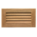 Whitecap Teak Louvered Insert - 6-3/8" x 11-3/16" x 3/4" [60714] - Wholesaler Elite LLC