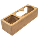 Whitecap Teak Two Insulated Drink/Binocular Rack w/Tray [62616] - Wholesaler Elite LLC