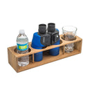Whitecap Teak Four Insulated Drink/Binocular Rack [62634] - Wholesaler Elite LLC