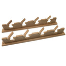 Whitecap Teak Lock-In Four-Rod Storage Rack [60620] - Wholesaler Elite LLC