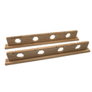 Whitecap Teak Lock-In Four-Rod Storage Rack [60620] - Wholesaler Elite LLC