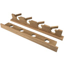 Whitecap Teak Lock-In Four-Rod Storage Rack [60620] - Wholesaler Elite LLC