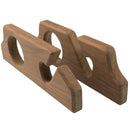 Whitecap Teak Two-Rod Storage Rack - Pair [60610] - Wholesaler Elite LLC
