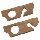 Whitecap Teak Two-Rod Storage Rack - Pair [60610] - Wholesaler Elite LLC