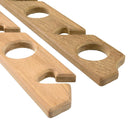 Whitecap Teak Six-Rod Storage Rack - Pair [60614] - Wholesaler Elite LLC