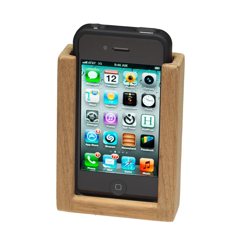 Whitecap Teak iPhone Rack [63272] - Wholesaler Elite LLC