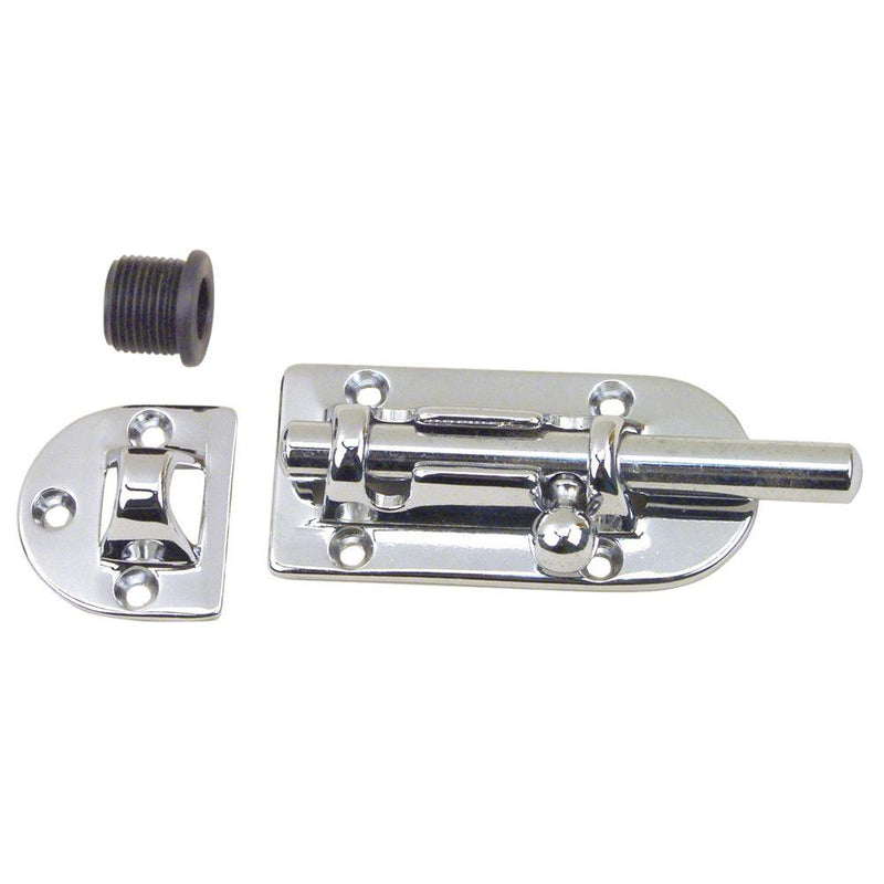 Perko 3" Chrome Barrel Bolt [0947DP1CHR] - Wholesaler Elite LLC