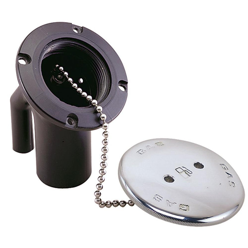 Perko 0540 Gas Fill/Vent f/1-1/2" Hose - Angled Neck [0540DPGCHR] - Wholesaler Elite LLC