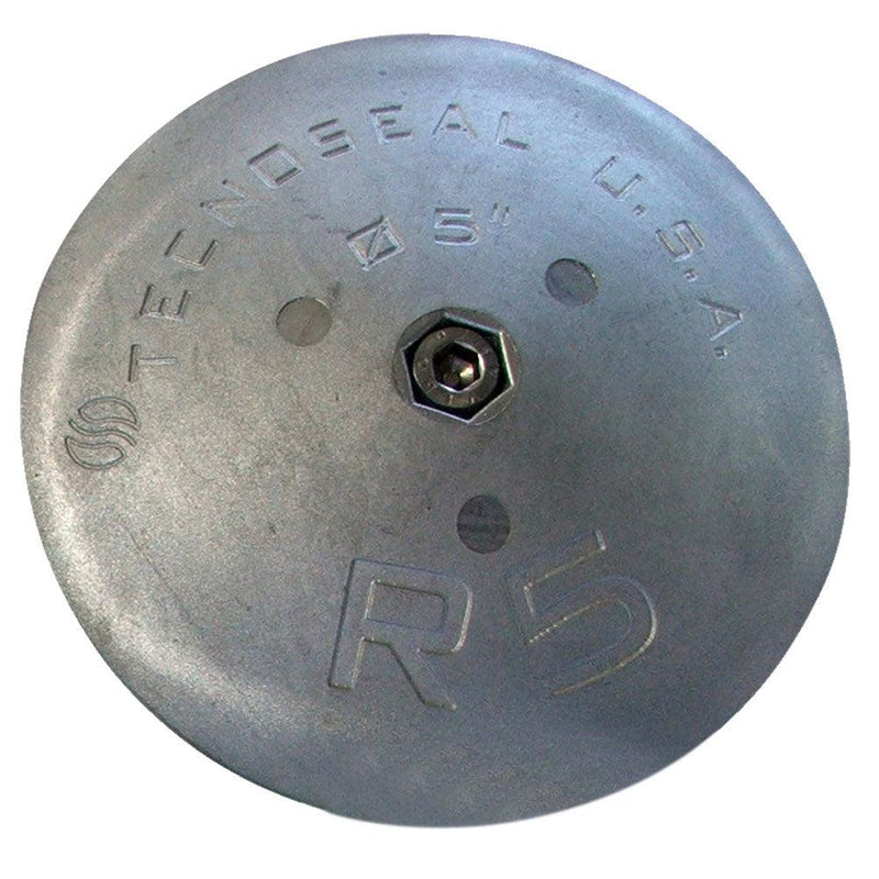 Tecnoseal R5AL Rudder Anode - Aluminum - 5" x 7/8" [R5AL] - Wholesaler Elite LLC