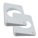 TACO Wedge Plates f/Grand Slam Outriggers - White [WP-150WHA-1] - Wholesaler Elite LLC