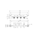 TACO 4-Rod Transom Mount Rod Rack [F31-3504BSA-1] - Wholesaler Elite LLC