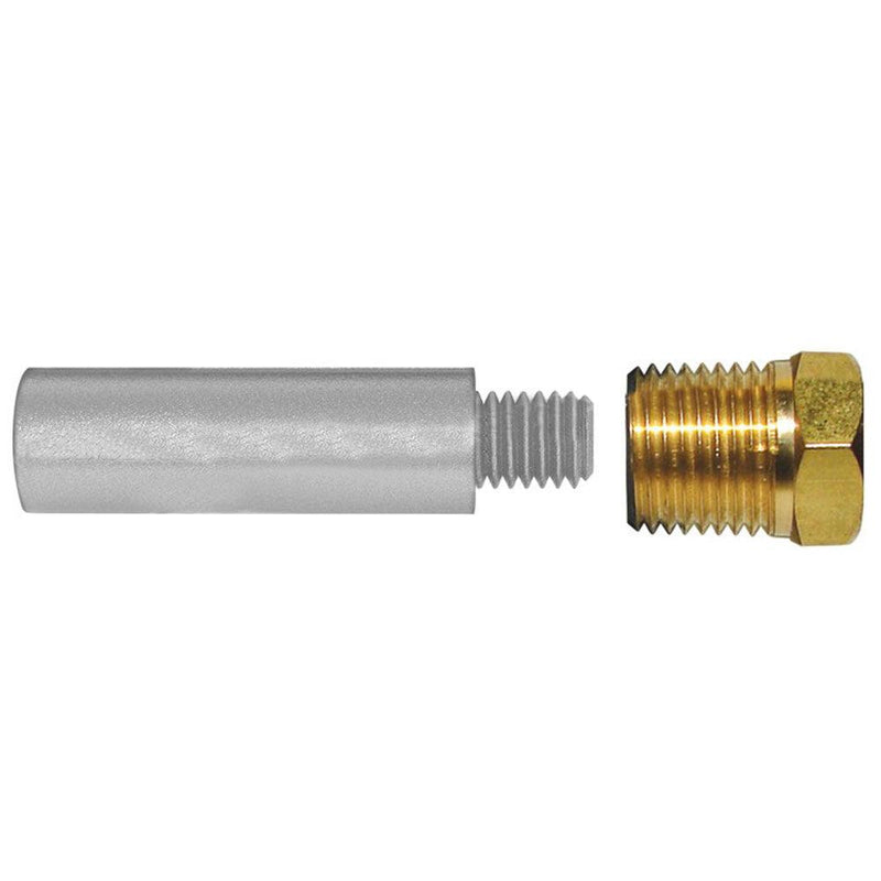 Tecnoseal E0 Pencil Zinc w/Brass Cap [TEC-E0-C] - Wholesaler Elite LLC