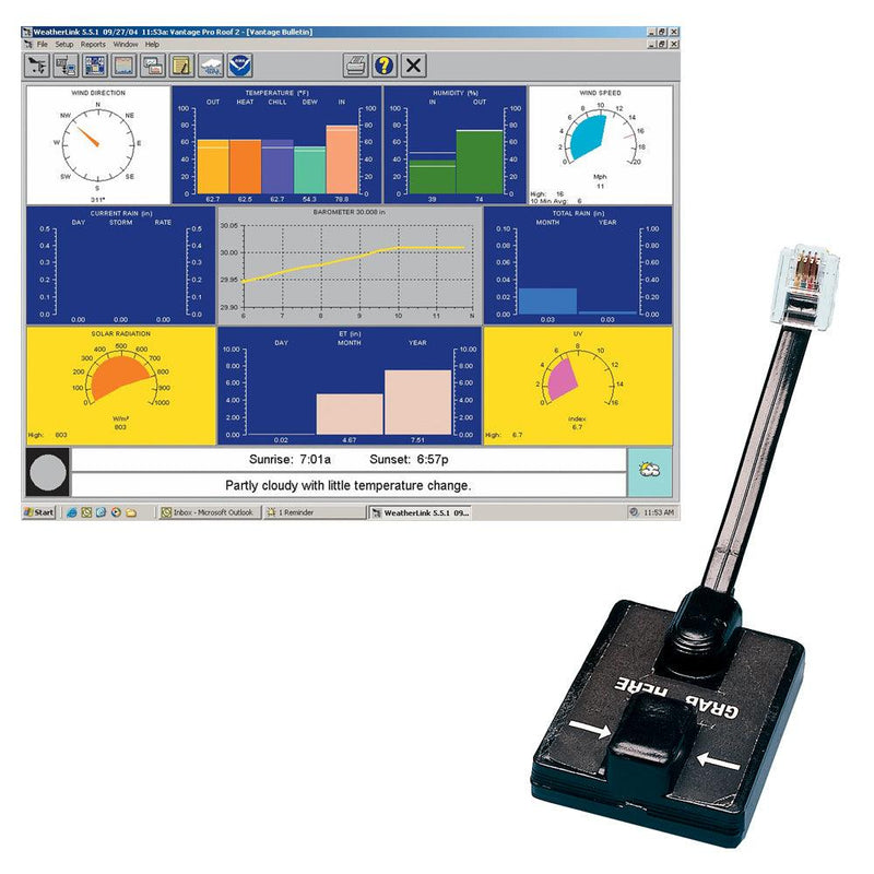 Davis WeatherLink Windows - Serial Port f/Vantage Vue & Pro2 Series [6510SER] - Wholesaler Elite LLC