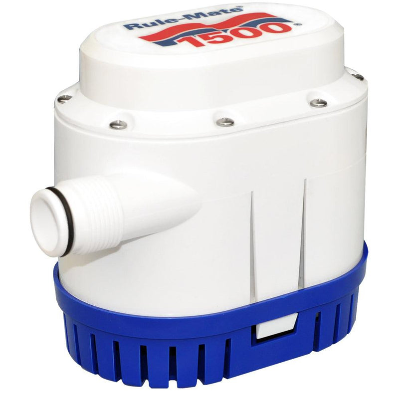 Rule Rule-Mate 1500 GPH Fully Automated Bilge Pump - 12V [RM1500A] - Wholesaler Elite LLC