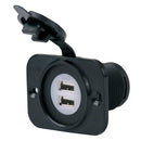 Marinco SeaLink Deluxe Dual USB Charger Receptacle [12VDUSB] - Wholesaler Elite LLC