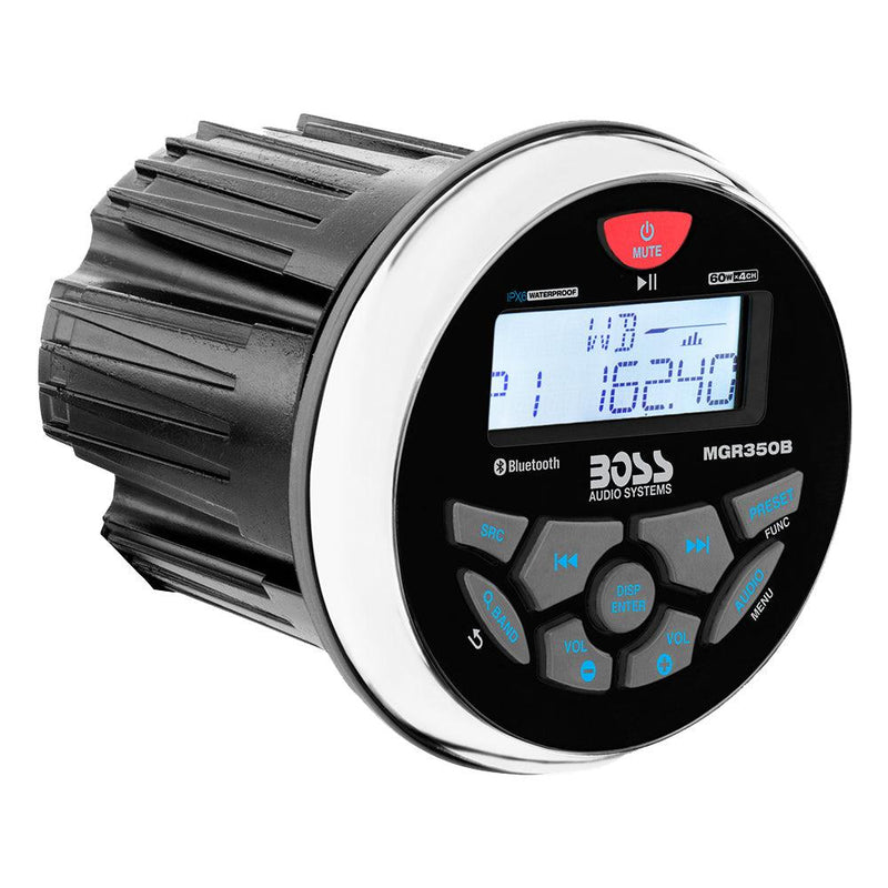 Boss Audio MGR350B Marine Stereo w/AM/FM/BT/USB [MGR350B] - Wholesaler Elite LLC