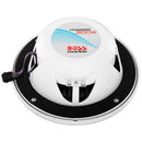 Boss Audio 6.5" MRGB65 Speakers w/RGB Lighting - White - 200W [MRGB65] - Wholesaler Elite LLC