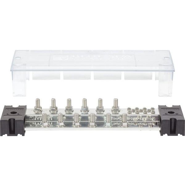 Blue Sea PowerBar 1000 - 12 3/8" Terminal Studs w/Cover [1991] - Wholesaler Elite LLC