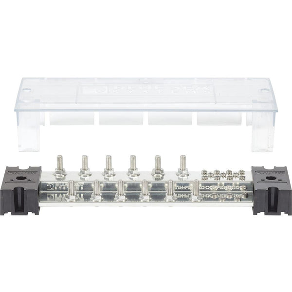 Blue Sea PowerBar 1000 - 12 5/16" Terminal Studs w/Cover [1993] - Wholesaler Elite LLC