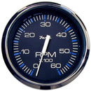 Faria Chesapeake Black 4" Tachometer - 6000 RPM (Gas) (Inboard I/O) [33710] - Wholesaler Elite LLC