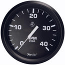 Faria Euro Black 4" Tachometer - 4000 RPM (Diesel - Magnetic Pick-Up) [32803] - Wholesaler Elite LLC