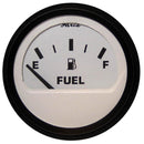 Faria Euro White 2" Fuel Level Gauge (E-1/2-F) [12901] - Wholesaler Elite LLC