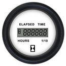 Faria Euro White 2" Hourmeter (Digital) [12913] - Wholesaler Elite LLC