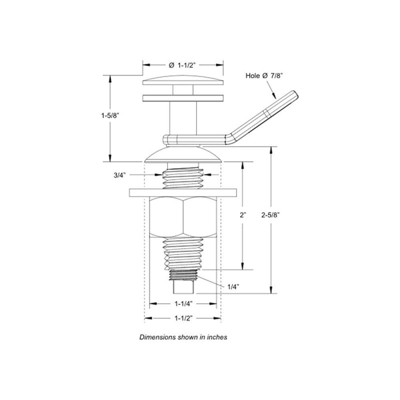 TACO Quick Release Fender Lock [F16-0151-1] - Wholesaler Elite LLC