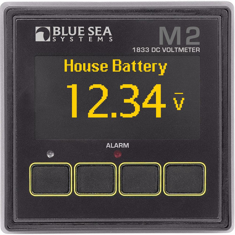 Blue Sea 1833 M2 DC Voltmeter [1833] - Wholesaler Elite LLC