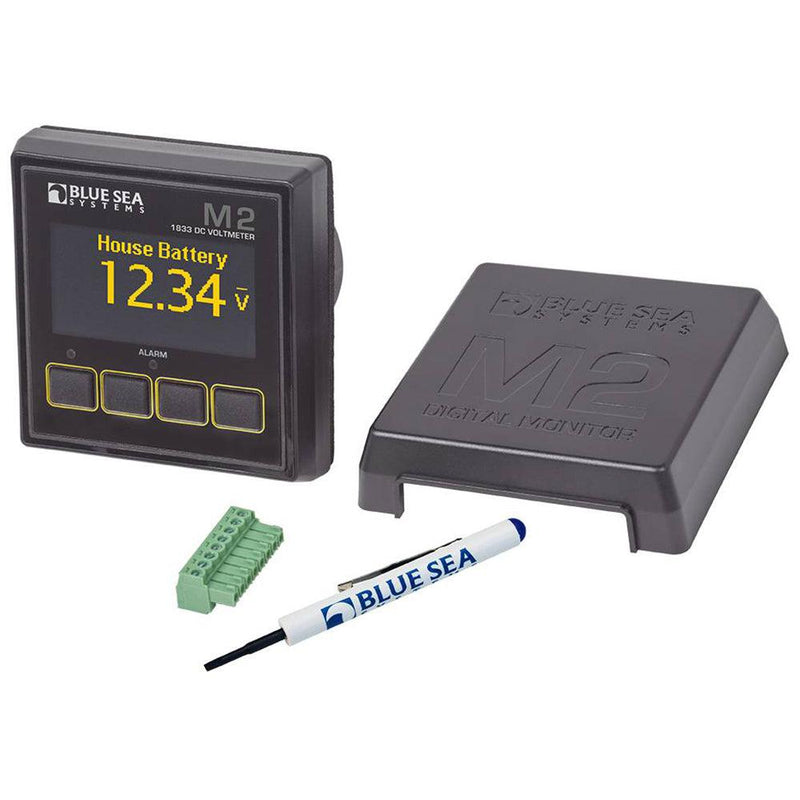 Blue Sea 1833 M2 DC Voltmeter [1833] - Wholesaler Elite LLC