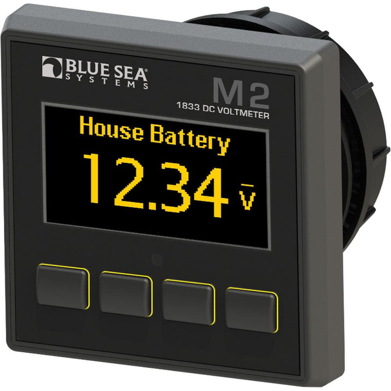 Blue Sea 1833 M2 DC Voltmeter [1833] - Wholesaler Elite LLC
