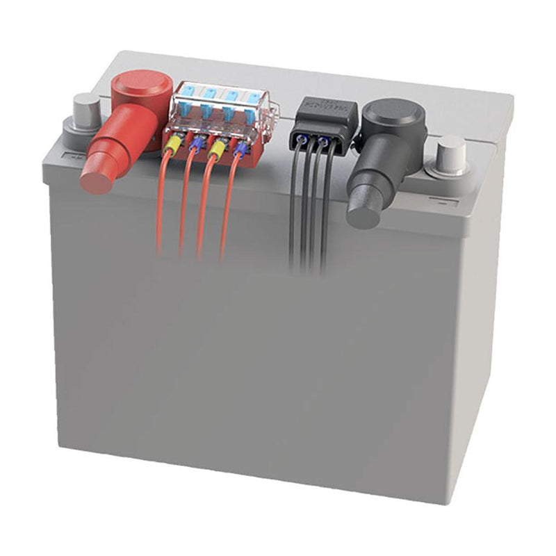 Blue Sea 5024 ST-Blade Battery Terminal Mount Fuse Block Kit [5024] - Wholesaler Elite LLC