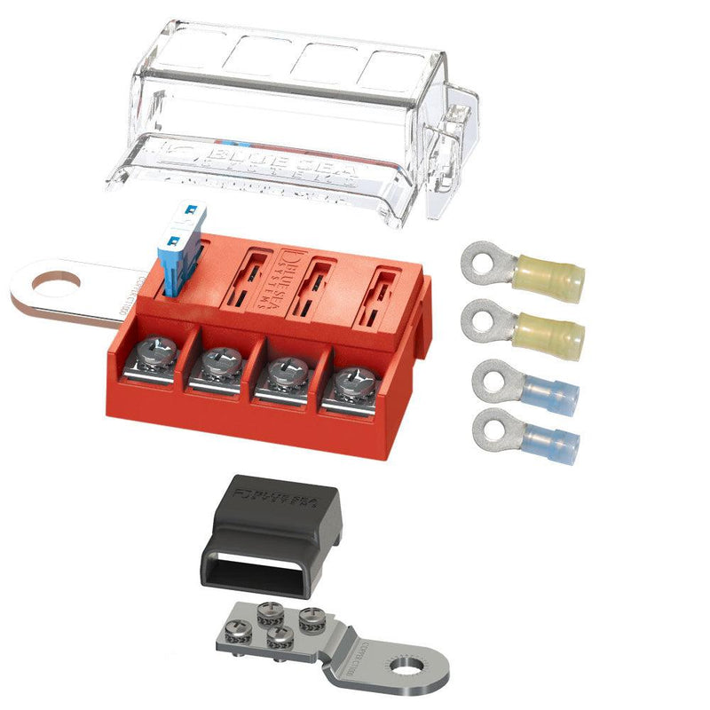 Blue Sea 5024 ST-Blade Battery Terminal Mount Fuse Block Kit [5024] - Wholesaler Elite LLC