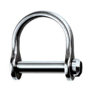 Ronstan Wide Dee Shackle - 1/8" Pin - 15/32"L x 11/32"W [RF1850S] - Wholesaler Elite LLC