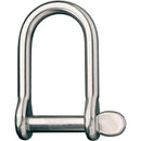 Ronstan Wide Dee Shackle - 1/4"Pin - 1-17/32"L x 1-7/32"W [RF1853] - Wholesaler Elite LLC