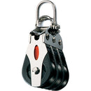 Ronstan Series 20 ball Bearing Block - Triple - 2-Axis Shackle head [RF20302] - Wholesaler Elite LLC
