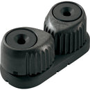 Ronstan medium black C-Cleat cam cleat with black base