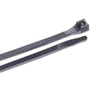 Ancor 6" UV Black Standard Cable Zip Ties - 100 Pack [199249] - Wholesaler Elite LLC